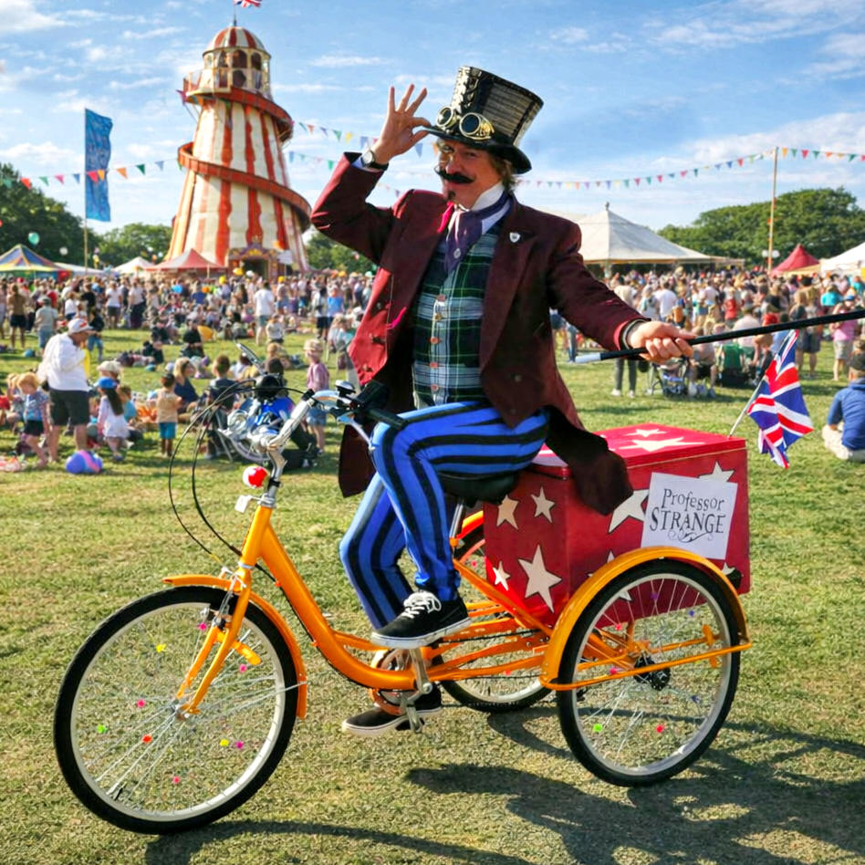 Juggler Professor Strange